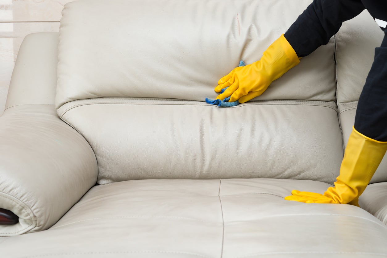 White Leather Sofa Cleaning Tips